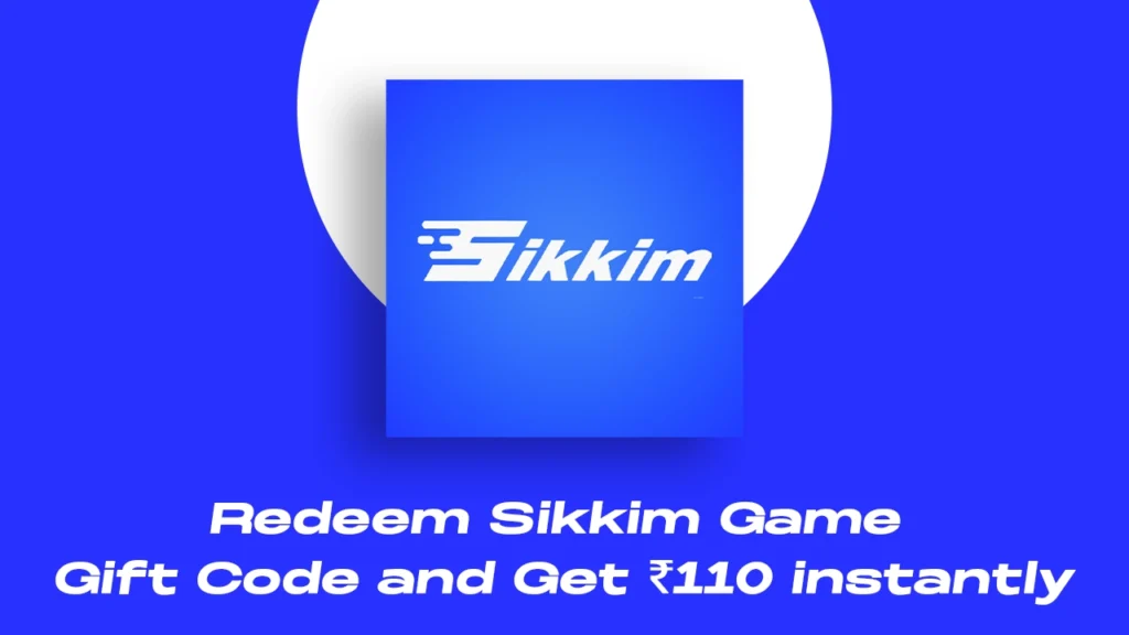 redeem sikkim game gift code today